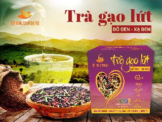 Trà Gạo lứt-Đỗ đen-Xạ đen (loại 200g)